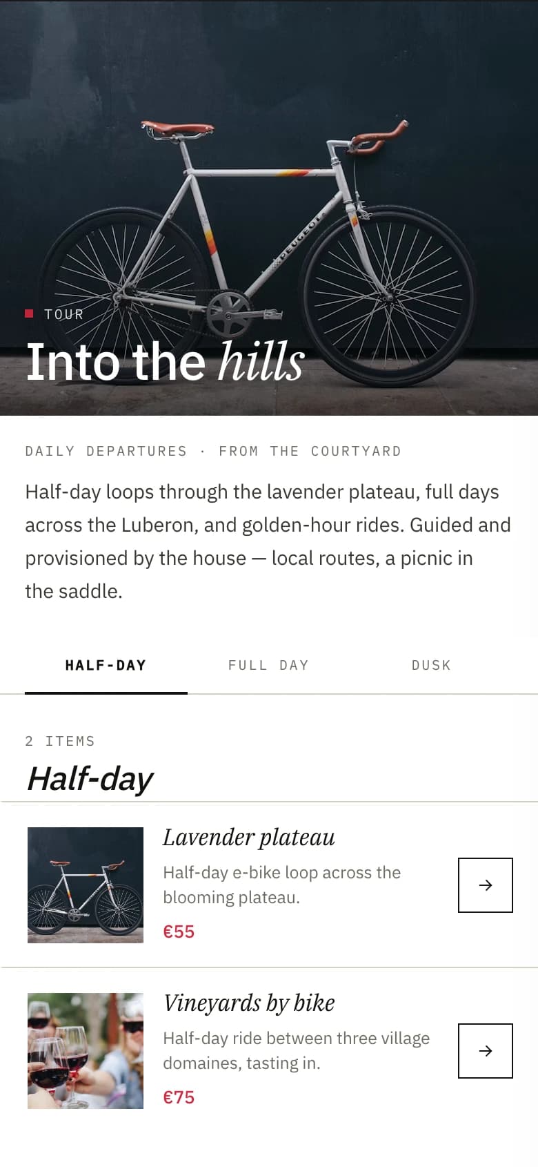 editorial template